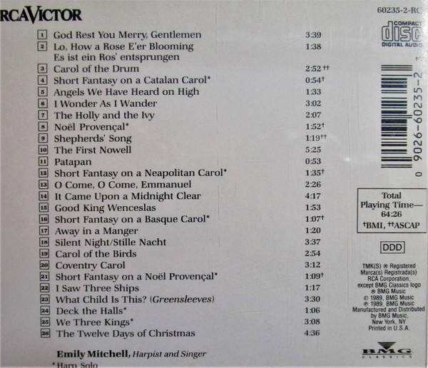 CD - Emily Mitchell - The Holly And The Ivy