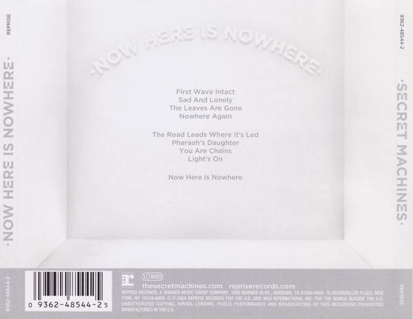 CD - Secret Machines - Now Here Is Nowhere