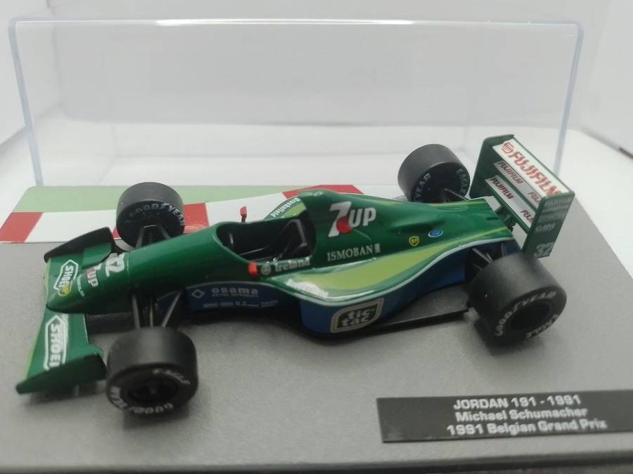 Jordan 191 1991 Michael Schumacher BGP - Formula 1 Collection 1:43 scale (Car only no magazine)
