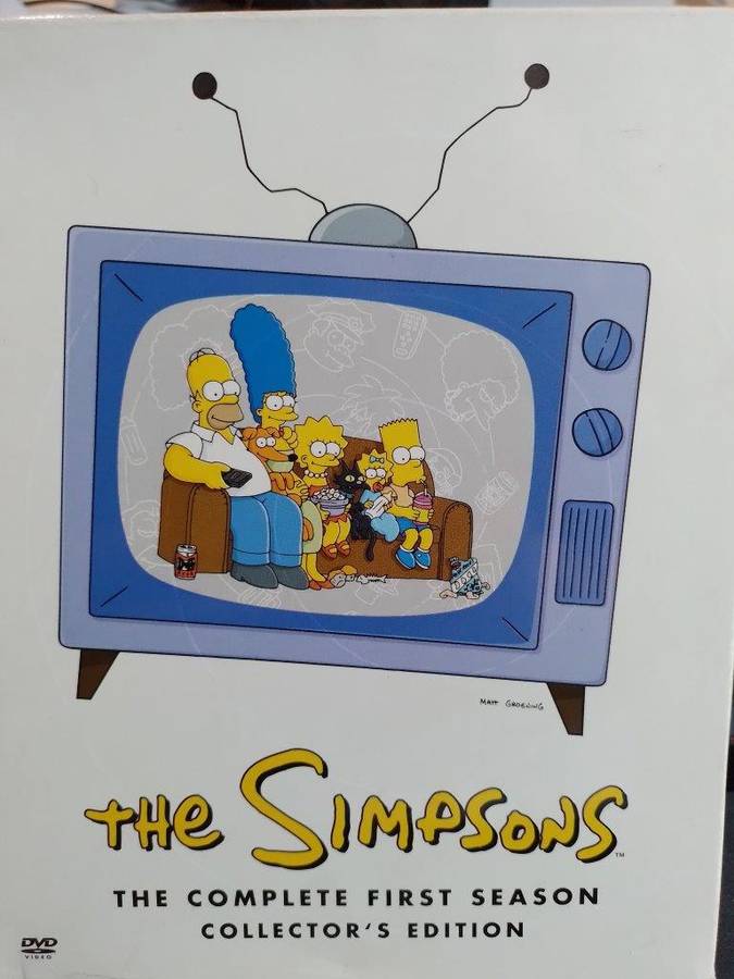 DVD - The Simpsons The Complete First Season Collectors Edition
