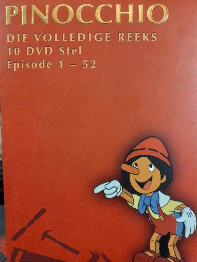 DVD - Pinocchio - Die Volledige Reeks 10 DVD Stel Episode 1 - 52