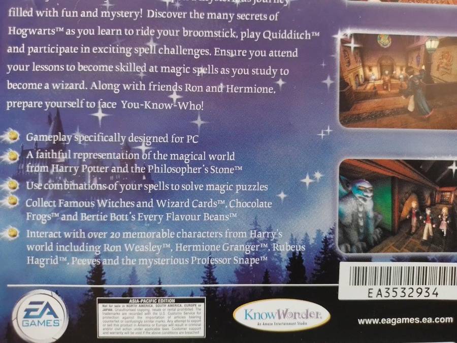 PC - Harry Potter And The Philosophers Stone