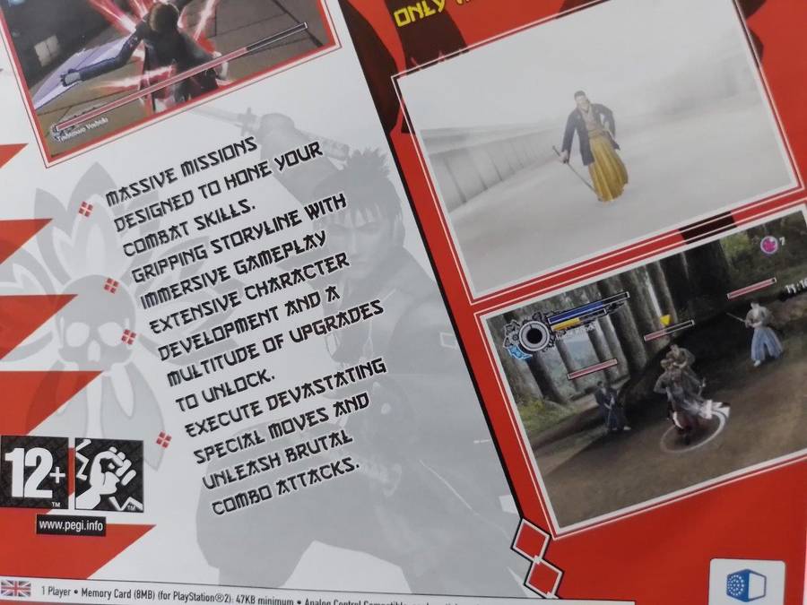 PS2 - Code of the Samurai