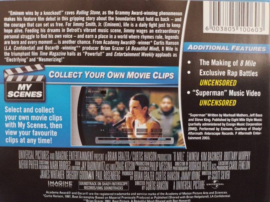 Blu-ray - 8 Mile
