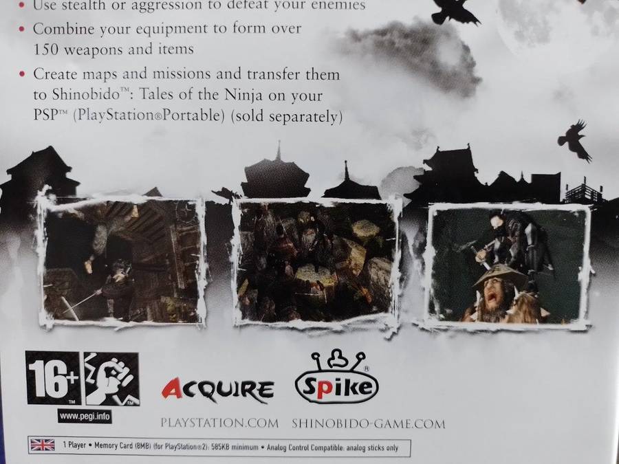 PS2 - Shinobido Way of The Ninja