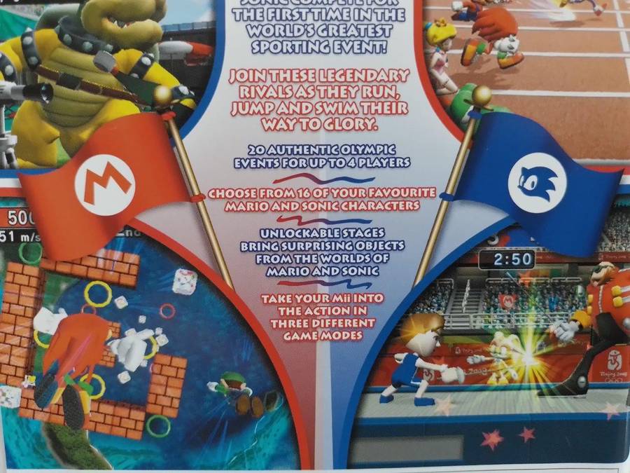 Wii - Mario & Sonic At The Olympic Games