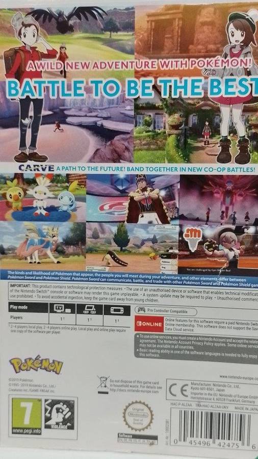 Nintendo SW - Pokemon Sword