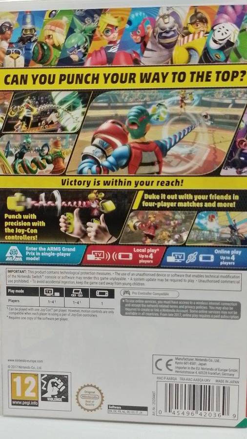 Nintendo SW - Arms