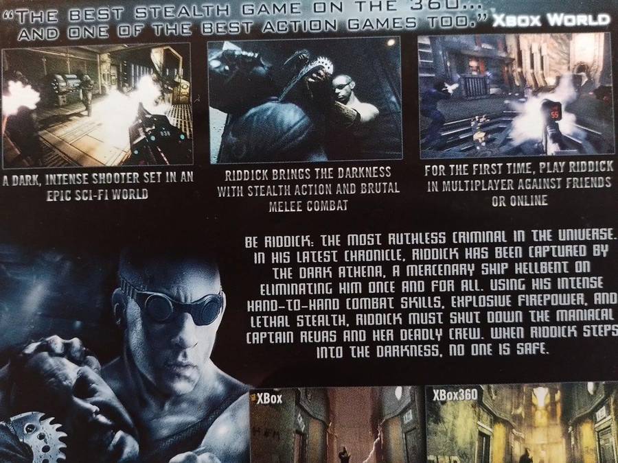 Xbox 360 - The Chronicles of Riddick Assault On Dark Athena