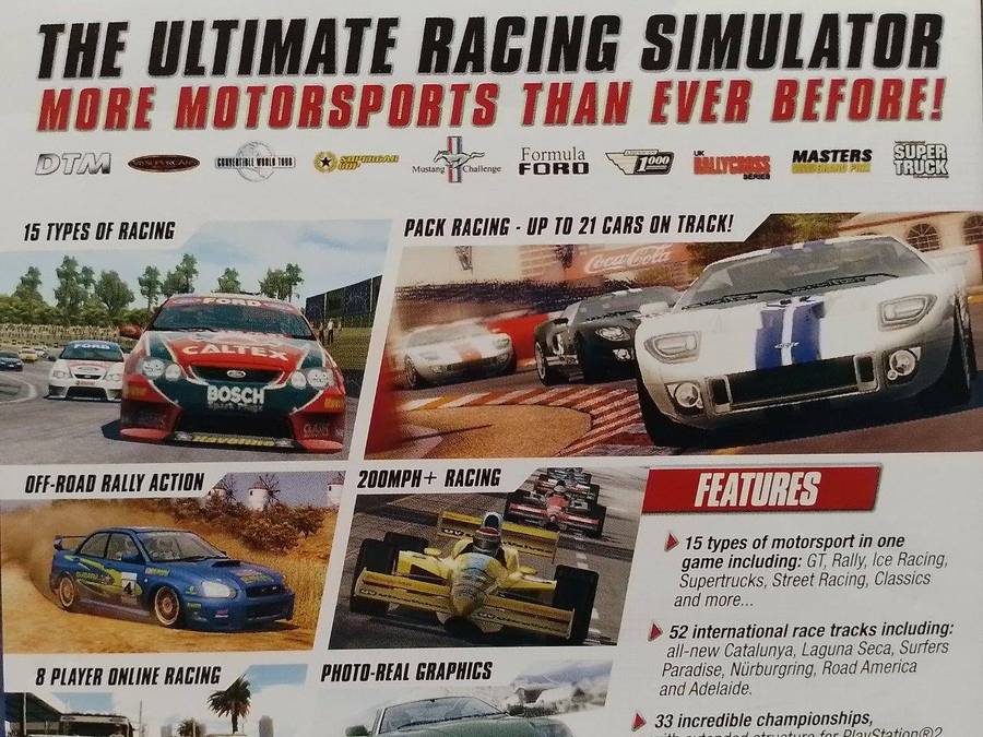 PS2 - TOCA Race Driver 2