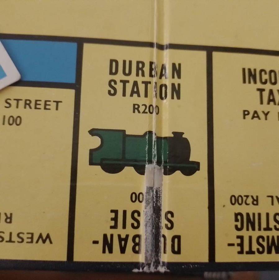 Vintage Monopoly - Waddingtons MetroToy - Has Eloff Street