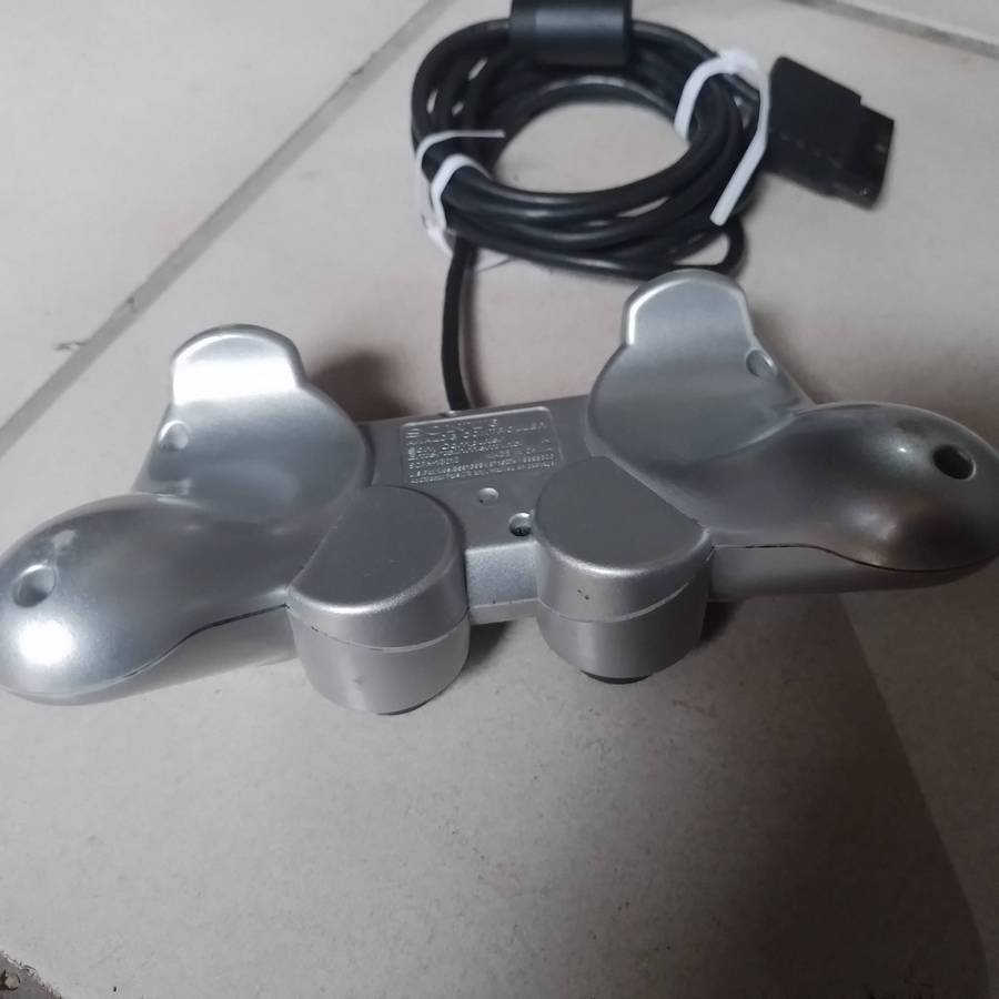 PS2 - Official Sony PS2 PlayStation 2 Silver DualShock 2 SCPH-10010