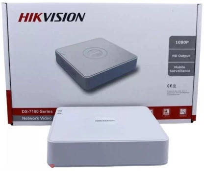 HIKVISION 4Ch DVR DS-7104Hghi + HIKVISION 4Ch POWER SUPPLY