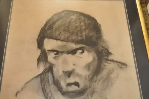 GREAT INVESTMENT!!! JOHN HASSALL (21 May 1868 - 8 March 1948) DRAWING,VALUE R30.000!!!!