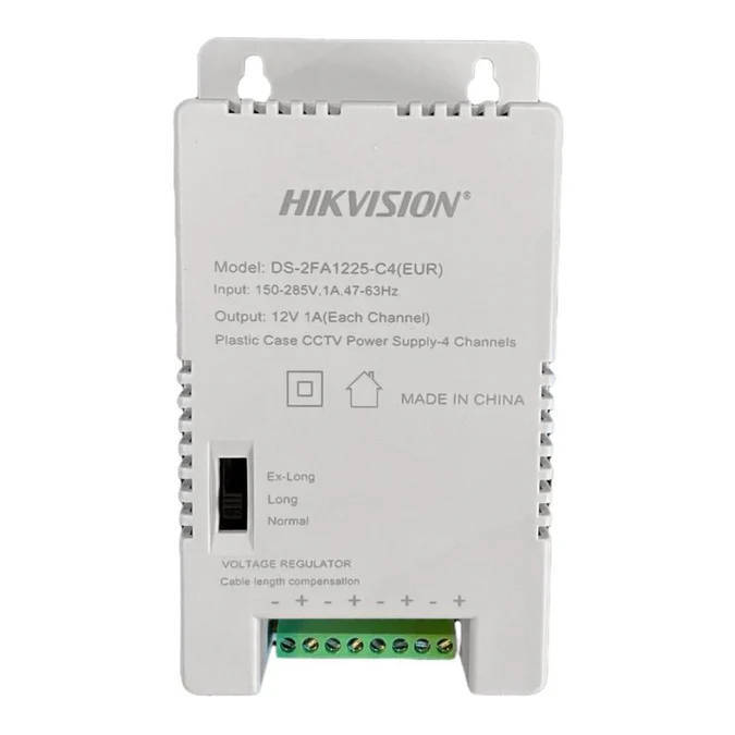 HIKVISION 4Ch DVR DS-7104Hghi + HIKVISION 4Ch POWER SUPPLY