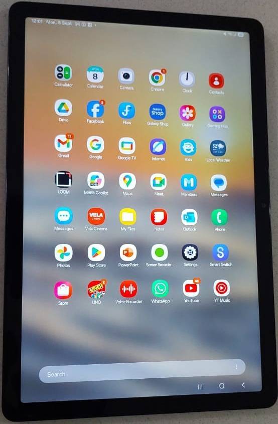 ##Late Entry## Like Brand New Samsung Galaxy Tab A9+  11'' Wifi And SimCard 4GB/64GB With Flip Cover