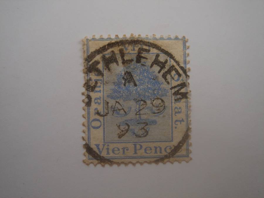 1868 Orange Free State - Orange Tree - SG18 used, stamped