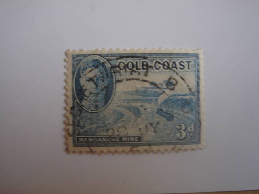 1948 Gold Coast - King George VI - SG140 used, stamped