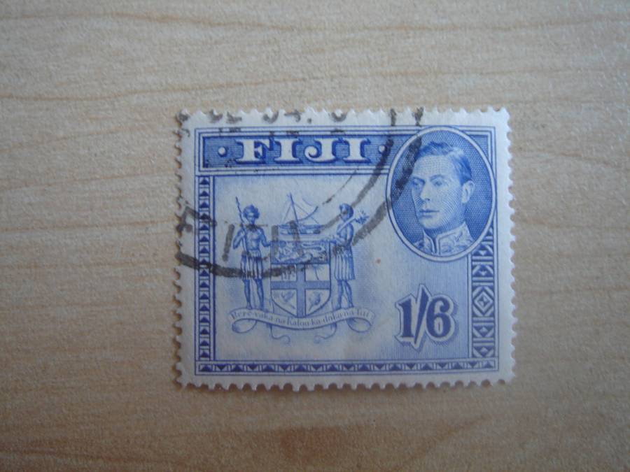 1938 Fiji - King George VI - SG263a used, stamped