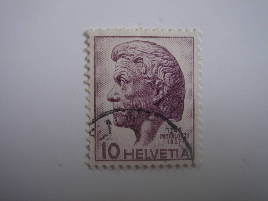 1946 Helvetia - Pestalozzi - SG465 used, stamped