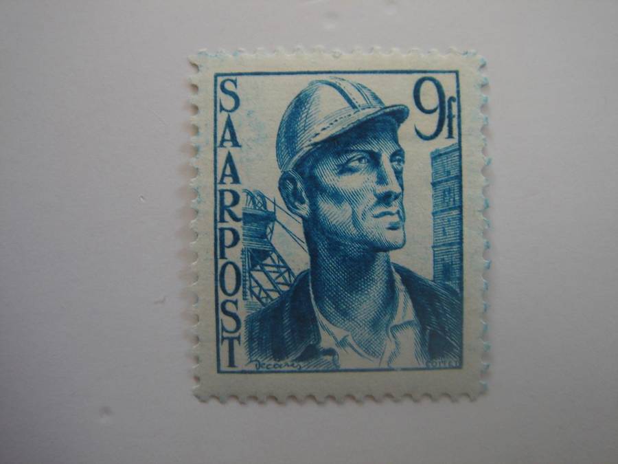 1948 Saarland MiNr 247 MNH