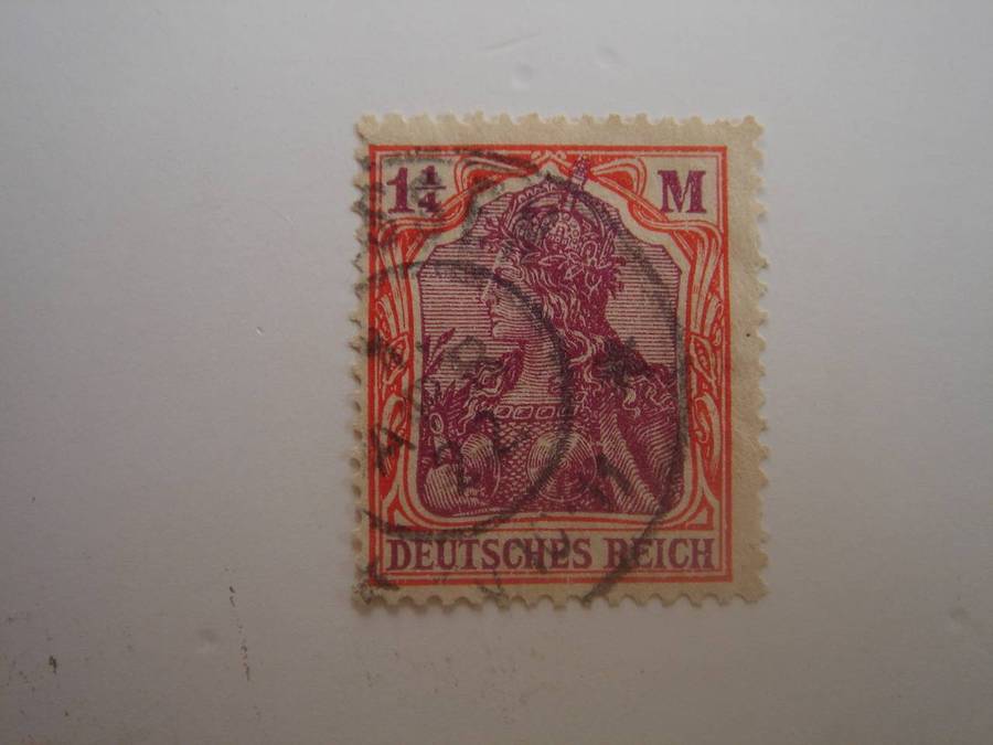 1920 Deutsches Reich MiNr 151 a used, stamped