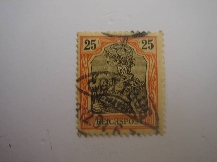 1900 Deutsches Reich - MiNr 58 used, stamped