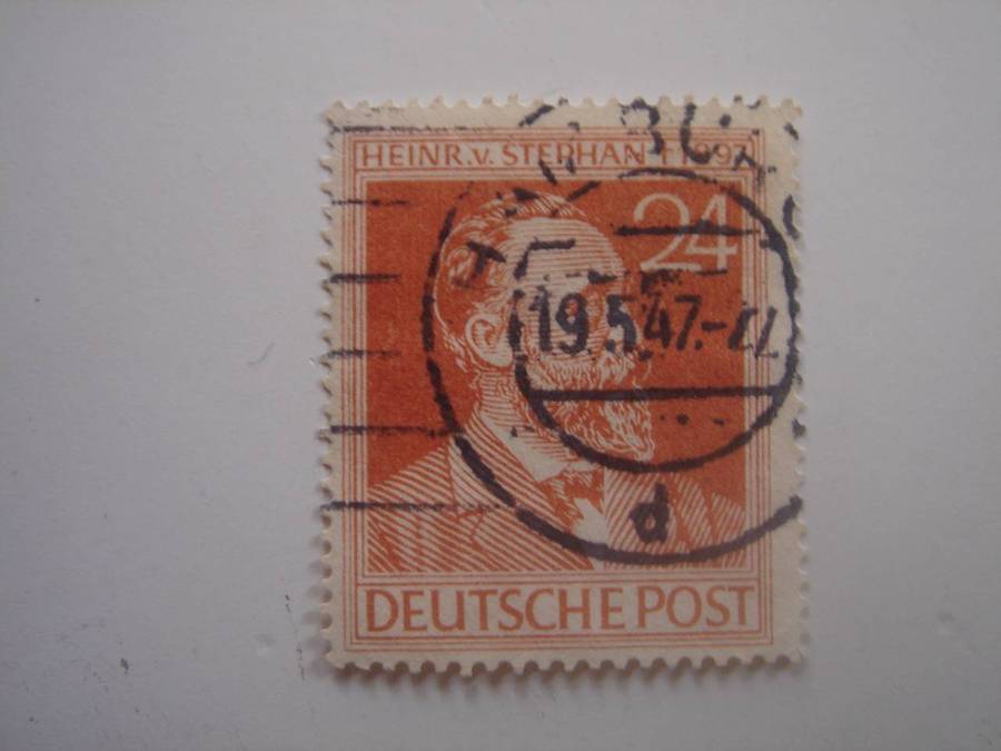 1947 Allied Occupation MiNr 963 b used, stamped