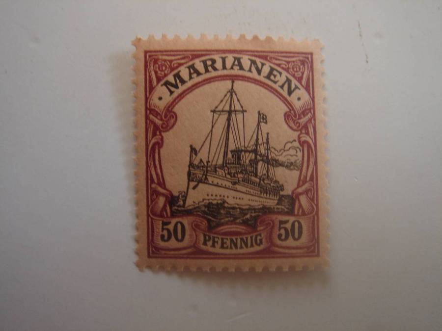 1901 Deutsche Kolonien - Marianen MiNr 14 MNH