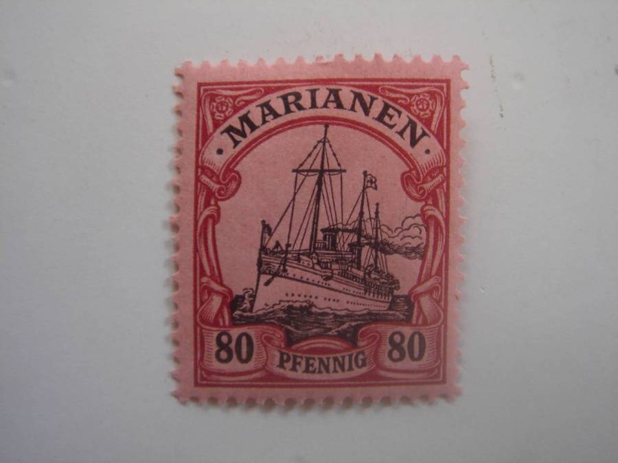 1901 Deutsche Kolonien - Marianen MiNr 15 MNH