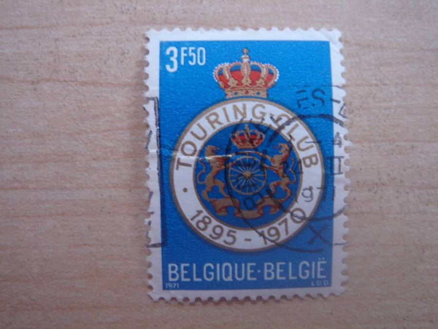 1971 Belgium - Touring Club SG2185 used, stamped