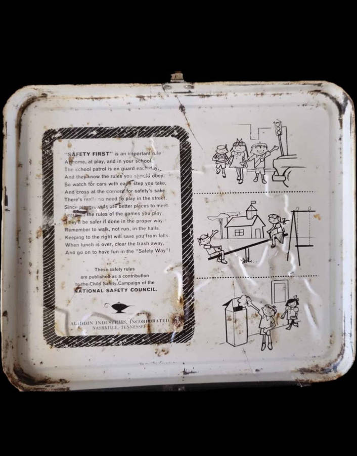 1966 James Bond 007 Metal Lunchbox by Aladdin Industries (Highly Collectable)