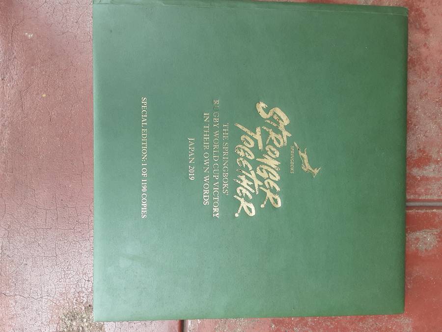 Stronger Together The Springboks Rugby World Cup Victory Japan 2019 **1 of 1190 Copies**