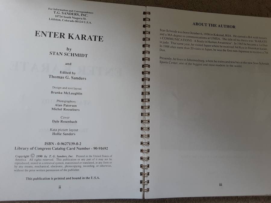 Enter Karate by Stan Schmidt