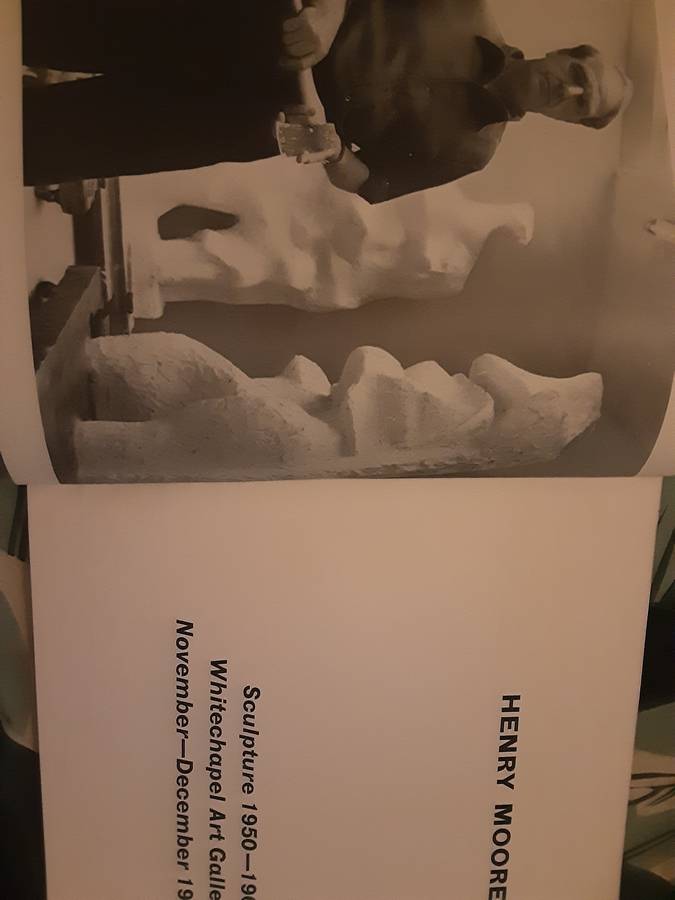 Henry Moore an Exhibition of Sculpture from 1950 1960 Whitechapel Art Gallery *Signed by Moore*