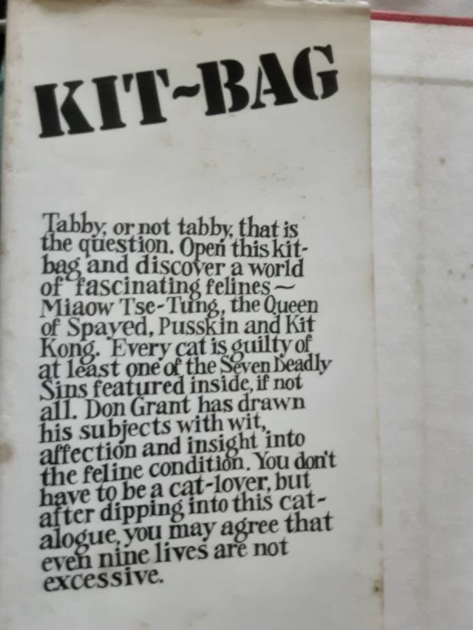 Kit Bag by Don Grant introduction by Jilly Cooper