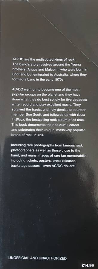 AC/DC The Story of the Original Monsters of Rock by Jerry Ewing