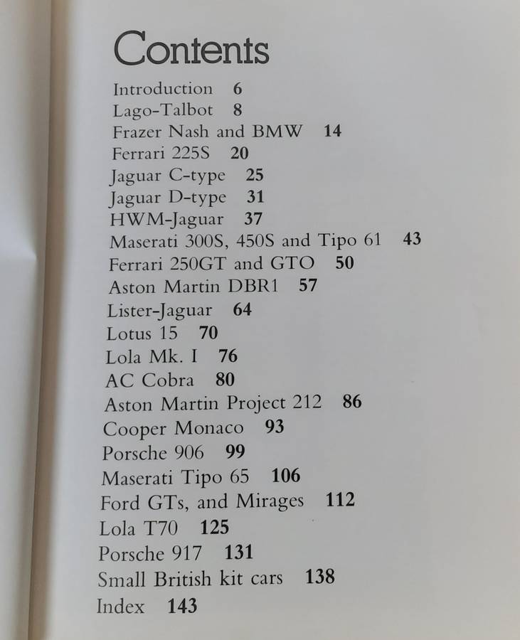 Track Tests Sports Cars, Thoroughbred & Classic Cars by Michael Bowler