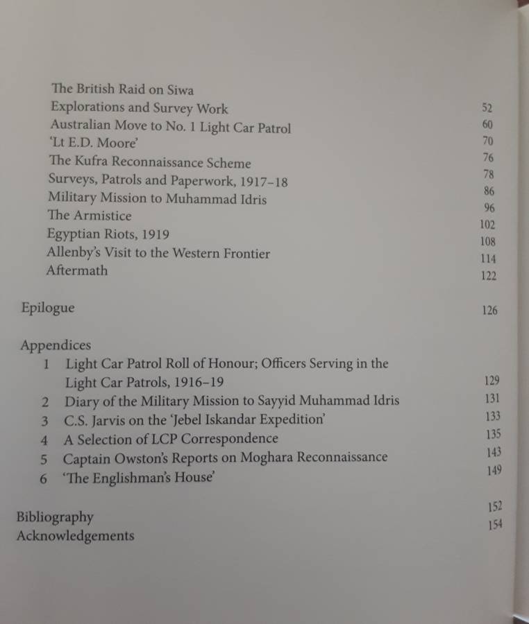 Light Car Patrols 1916-19 War & Exploration in Egypt & Libya with the Model T Ford by Claud Williams