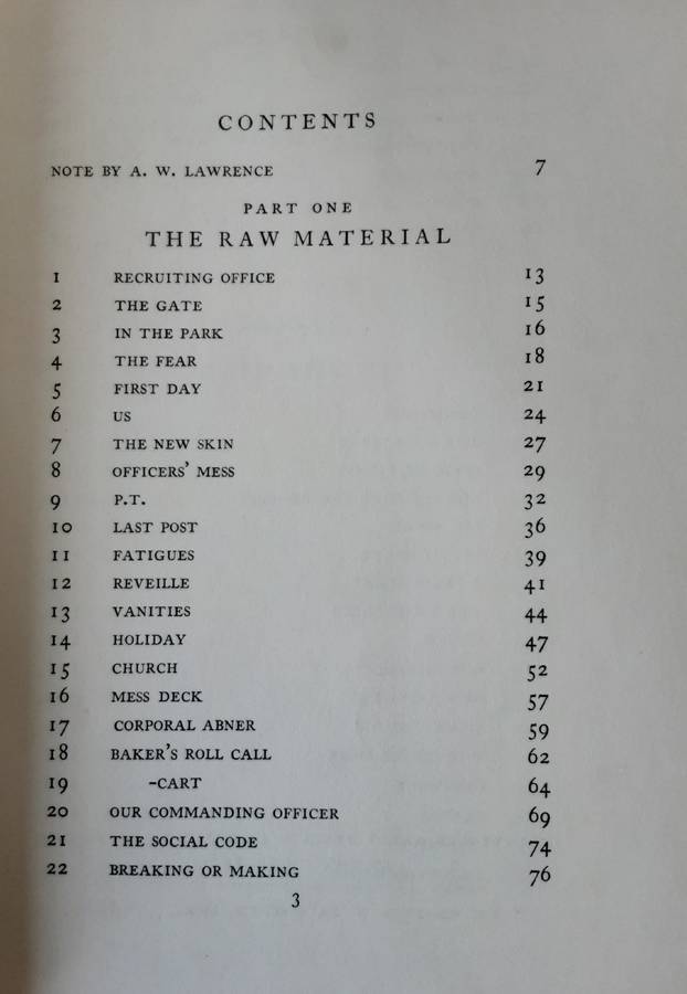 T E Lawrence The Mint by  352087 A/c Ross