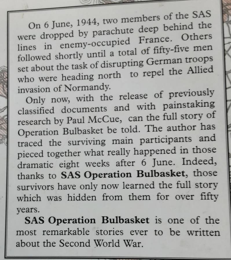 SAS Operation Bulbasket by Paul McCue