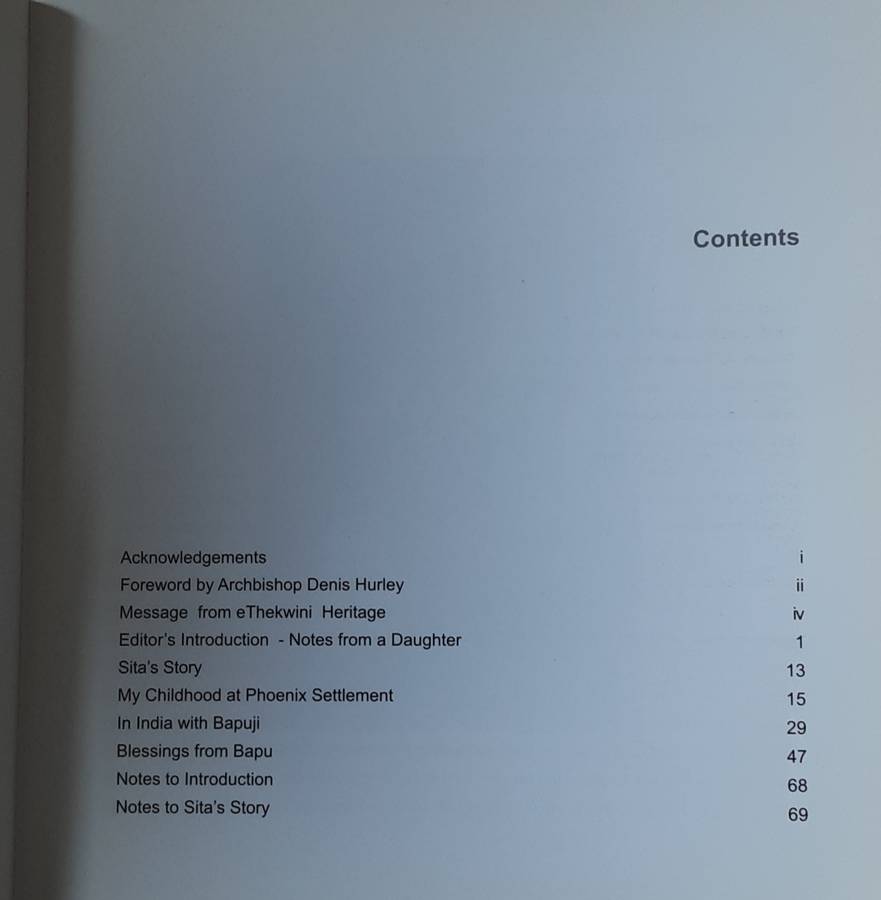Sita, Memoirs of Sita Gandhi, growing up at Phoenix in the shadow of Mahatma edited by U Dhupelia Me