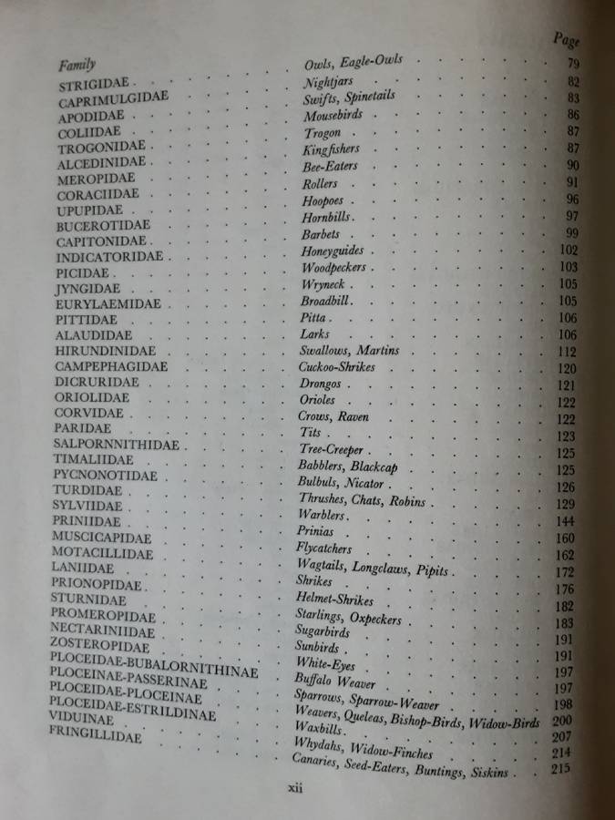 Priests Eggs of Southern African Birds revised by Professor J M Winterbottom