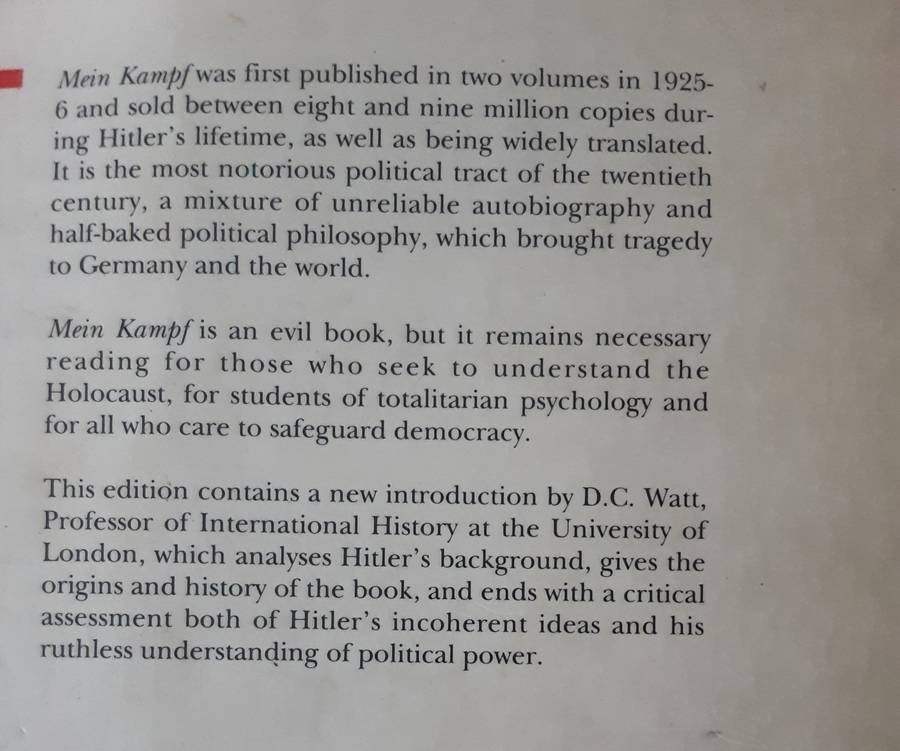 Mein Kampf by Adolph Hitler