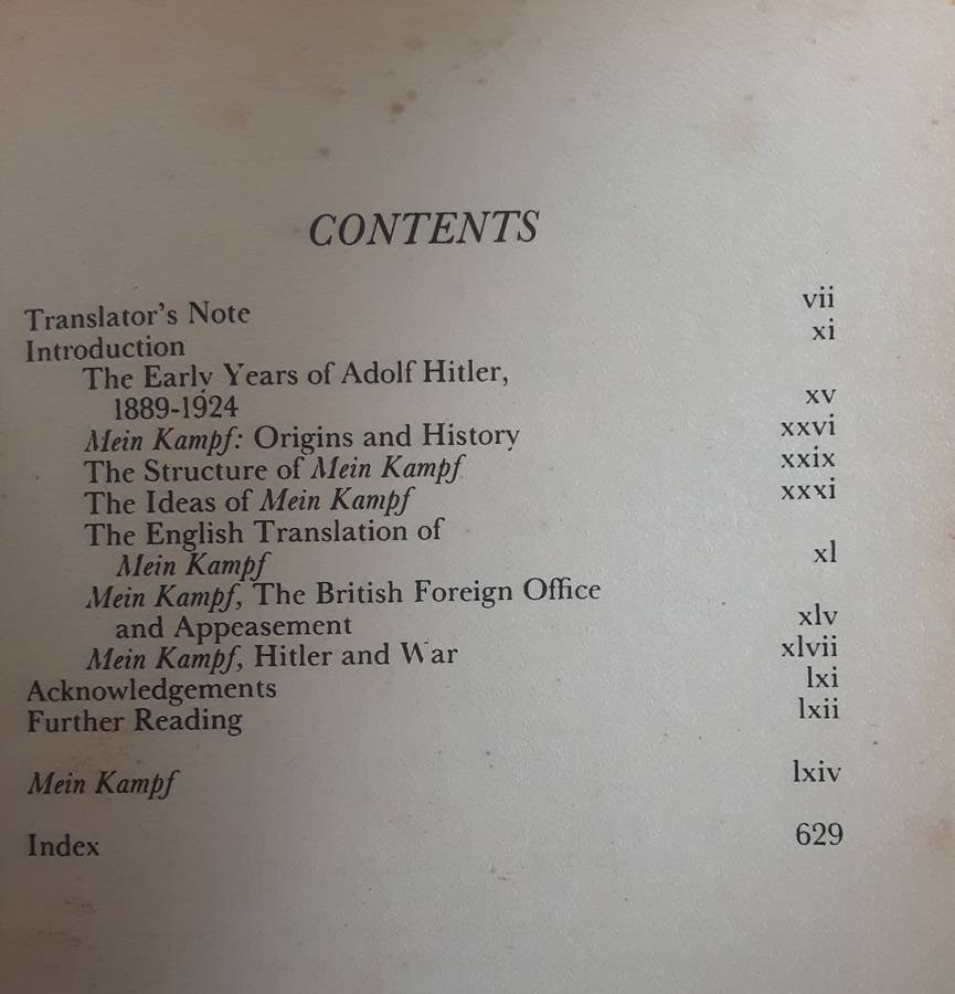 Mein Kampf by Adolph Hitler