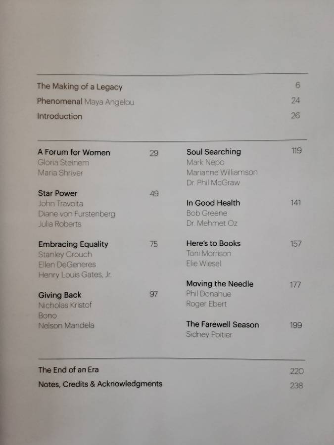 The Oprah Winfrey Show, Reflections on an American Legacy by Deborah Davis