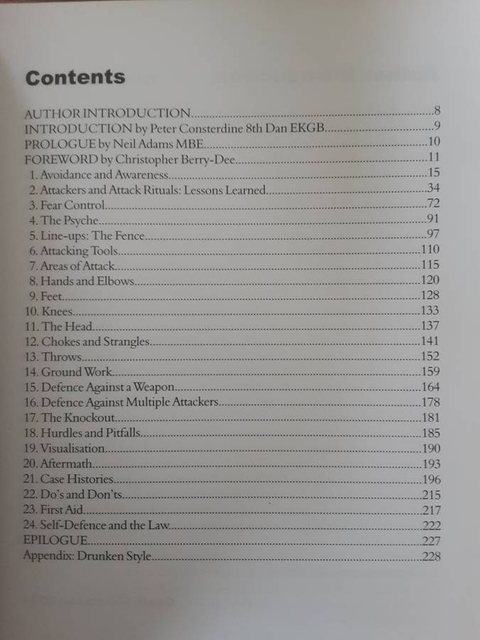 Dead Or Alive The Choice is Yours The Definitive Self Protection Book by Geoff Thompson