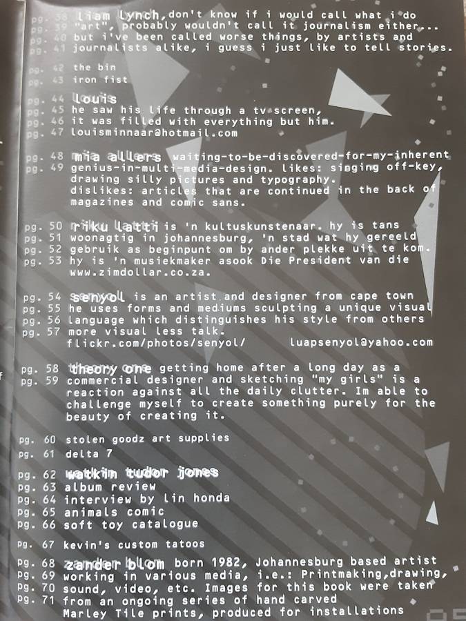 A5 Social, Logical, Art - Intrigue Issue 1 Limited Edition complete with Sticker Sheet