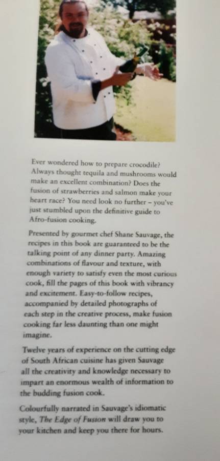The Edge of Fusion by Shane Sauvage ** Signed Copy **
