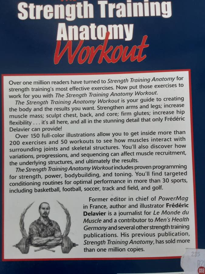 The Strength Training Anatomy Workout by Frédéric Delavier